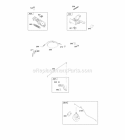 Controls Governor Spring Thermostat Diagram and Parts List for 124S07-0127-F1  Briggs and Stratton Engine